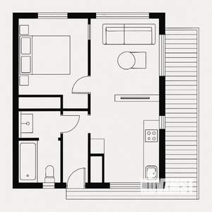 Дом 70м², 1-этажный, участок 40 сот.  