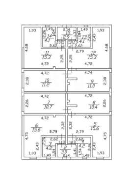 Дом 287м², 2-этажный, участок 545 сот.  
