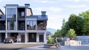 Таунхаус 66м², 2-этажный, участок 1 сот.  