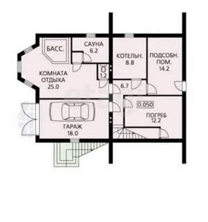 Дом 545м², 3-этажный, участок 9 сот.  