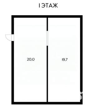 Дом 116м², 3-этажный, участок 6 сот.  