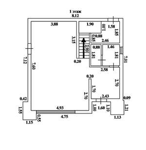 Дом 120м², 2-этажный, участок 3 сот.  