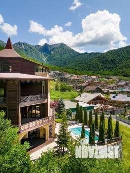 Коттедж 1200м², 4-этажный, участок 50 сот.  