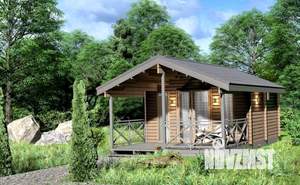 Дом 84м&sup2;, 1-этажный, участок 3 сот.  