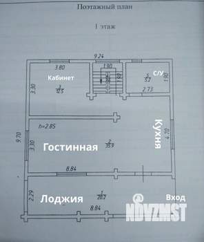 Дом 114м², 2-этажный, участок 6 сот.  