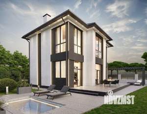 Дом 200м&sup2;, 2-этажный, участок 4 сот.  