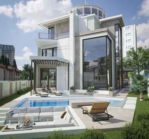 Дом 450м², 2-этажный, участок 7 сот.  