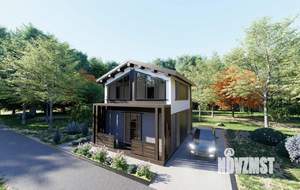 Коттедж 110м², 2-этажный, участок 3 сот.  