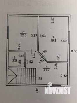 Коттедж 103м², 2-этажный, участок 4 сот.  