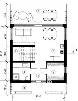 Коттедж 110м², 2-этажный, участок 3 сот.  