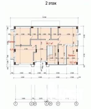 Дом 310м², 2-этажный, участок 5 сот.  