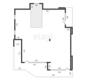 Дом 221м², 2-этажный, участок 4 сот.  