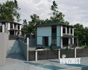 Коттедж 206м², 2-этажный, участок 5 сот.  