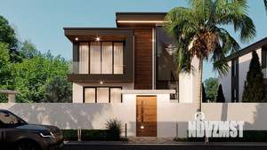 Коттедж 250м², 3-этажный, участок 6 сот.  