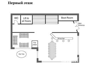 Дом 500м², 2-этажный, участок 10 сот.  