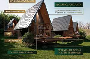Дом 40м², 1-этажный, участок 4 сот.  
