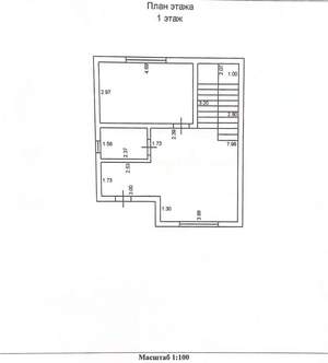 Дом 110м², 2-этажный, участок 3 сот.  