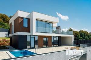 Дом 186м², 2-этажный, участок 6 сот.  