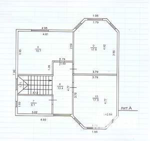 Дом 147м², 2-этажный, участок 5 сот.  