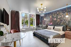 Студия квартира, посуточно, 35м2, 1/12 этаж