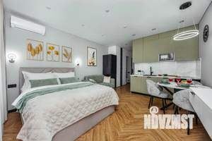 1-к квартира, посуточно, 26м2, 1/1 этаж