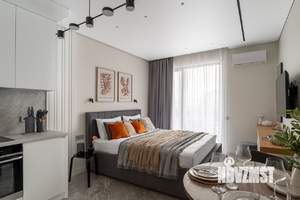 Студия квартира, посуточно, 32м2, 12/14 этаж