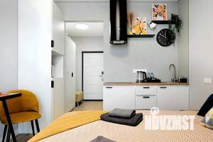 1-к квартира, посуточно, 17м2, 1/1 этаж