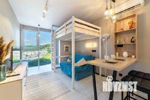 Студия квартира, на длительный срок, 21м2, 4/19 этаж