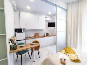 Студия квартира, посуточно, 25м2, 6/9 этаж