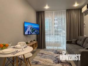 Студия квартира, посуточно, 24м2, 1/18 этаж