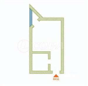 Студия квартира, на длительный срок, 32м2, 2/4 этаж