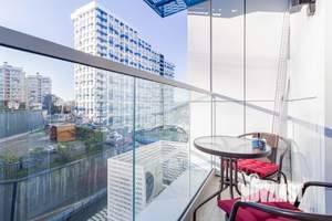 Студия квартира, на длительный срок, 23м2, 4/19 этаж