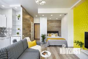 Студия квартира, посуточно, 36м2, 18/19 этаж