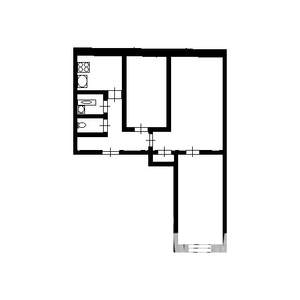 3-к квартира, на длительный срок, 52м2, 5/5 этаж