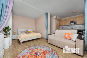 Студия квартира, посуточно, 30м2, 1/12 этаж
