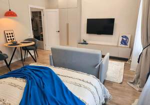 Студия квартира, на длительный срок, 37м2, 1/16 этаж