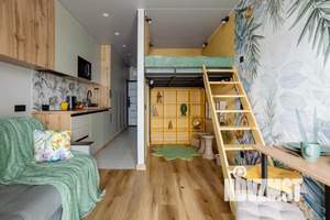 1-к квартира, посуточно, 21м2, 1/1 этаж