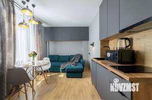 Студия квартира, на длительный срок, 24м2, 2/3 этаж