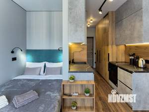 1-к квартира, посуточно, 24м2, 1/1 этаж
