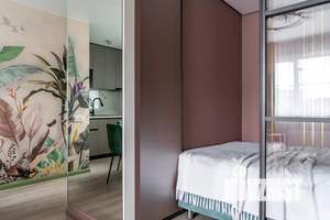 Студия квартира, посуточно, 35м2, 1/12 этаж