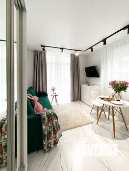 Студия квартира, на длительный срок, 30м2, 4/18 этаж