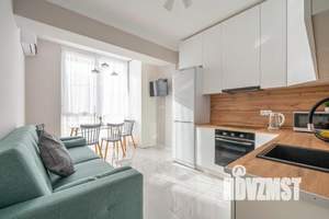 2-к квартира, посуточно, 40м2, 1/1 этаж