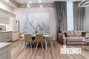 3-к квартира, посуточно, 80м2, 1/17 этаж