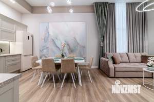 3-к квартира, посуточно, 80м2, 1/17 этаж