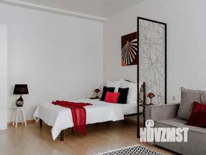 Студия квартира, посуточно, 50м2, 1/17 этаж