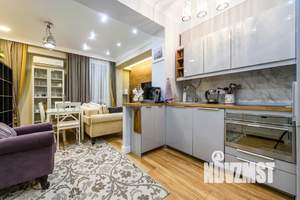 1-к квартира, посуточно, 45м2, 1/1 этаж