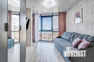 Студия квартира, посуточно, 34м2, 20/22 этаж