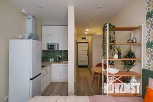 Студия квартира, посуточно, 21м2, 12/19 этаж