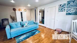 1-к квартира, посуточно, 46м2, 4/4 этаж