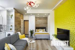 Студия квартира, посуточно, 36м2, 18/19 этаж